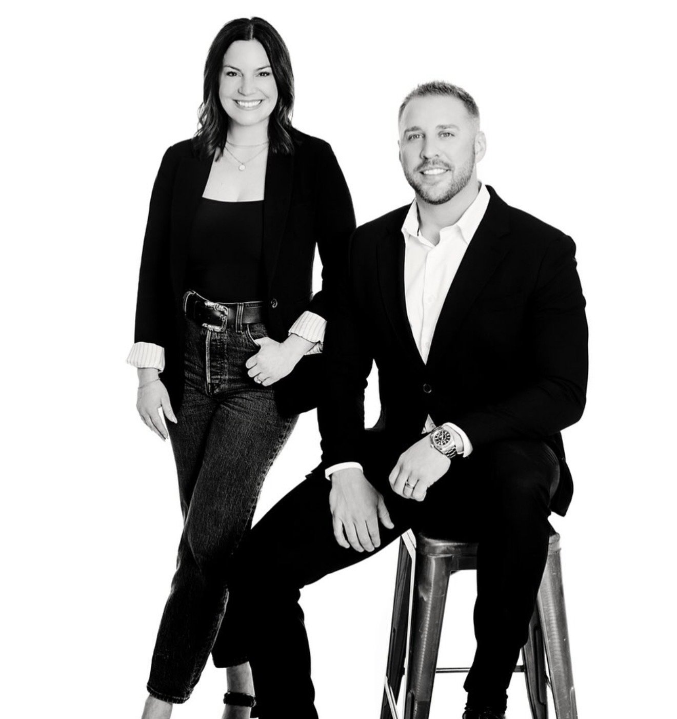 Lauren Sanchez and Blaine Ussery